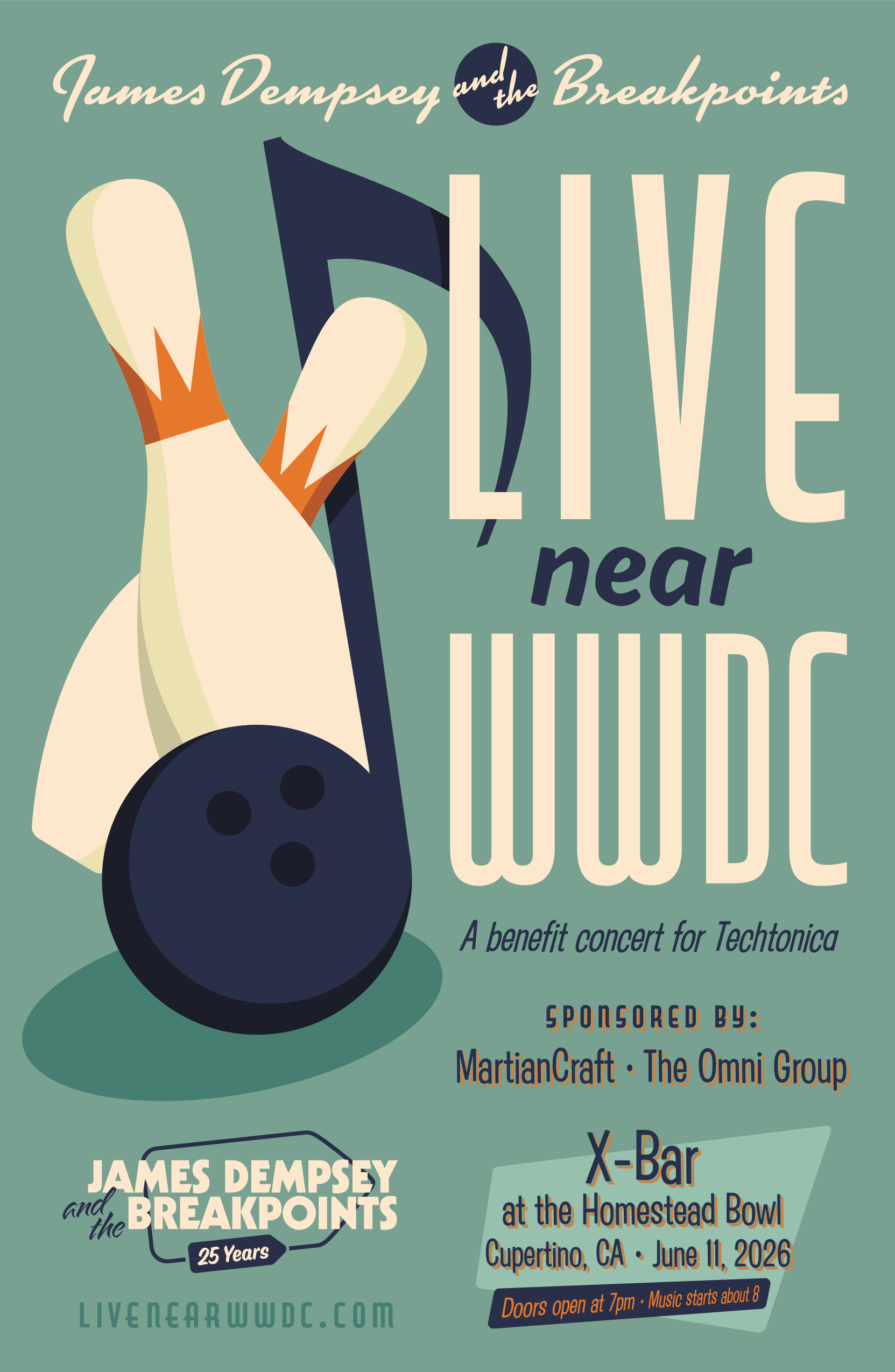 LIVE near WWDC 2026 poster art