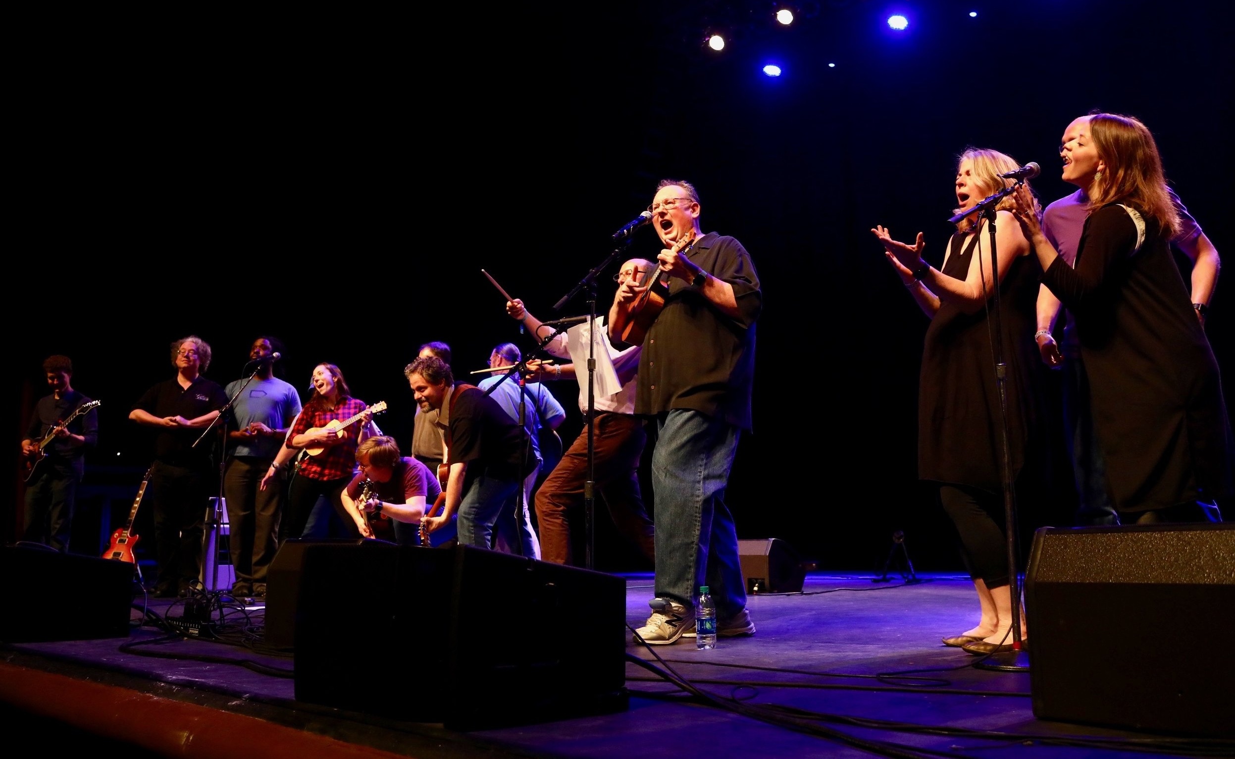 Banner image of James Dempsey and the Breakpoints on stage.